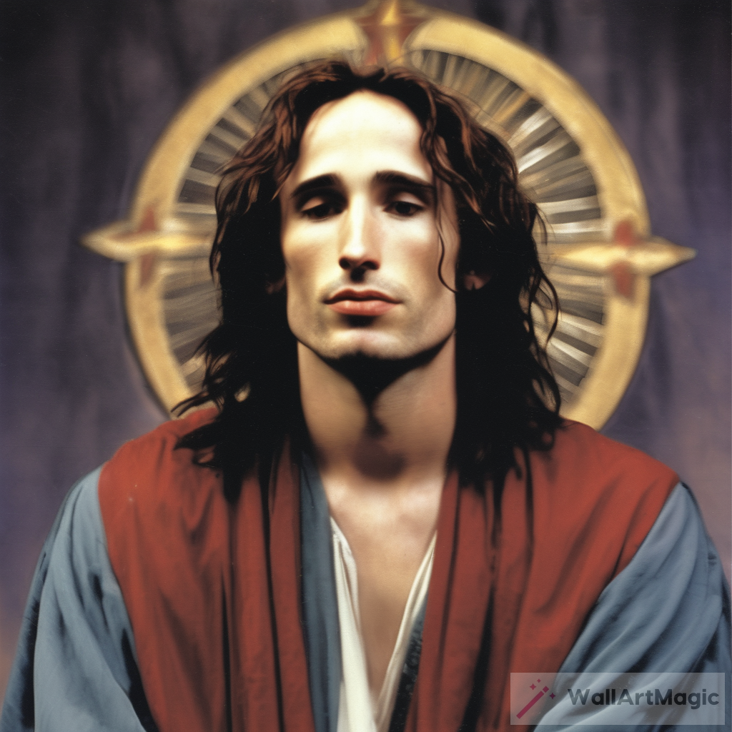 Jeff Buckley as Jesus: A Captivating Art Representation