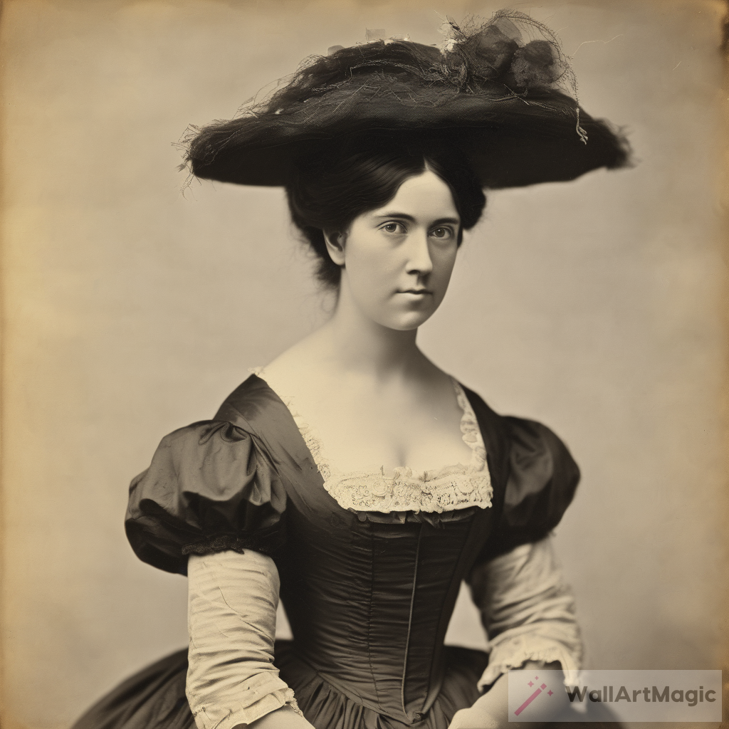 A Glimpse into 19th Century Fashion: The Elegance of a Woman's Wardrobe