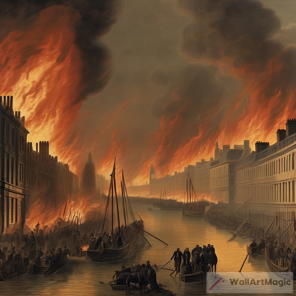 The Burning Beauty of 19th Century London | Art Blog