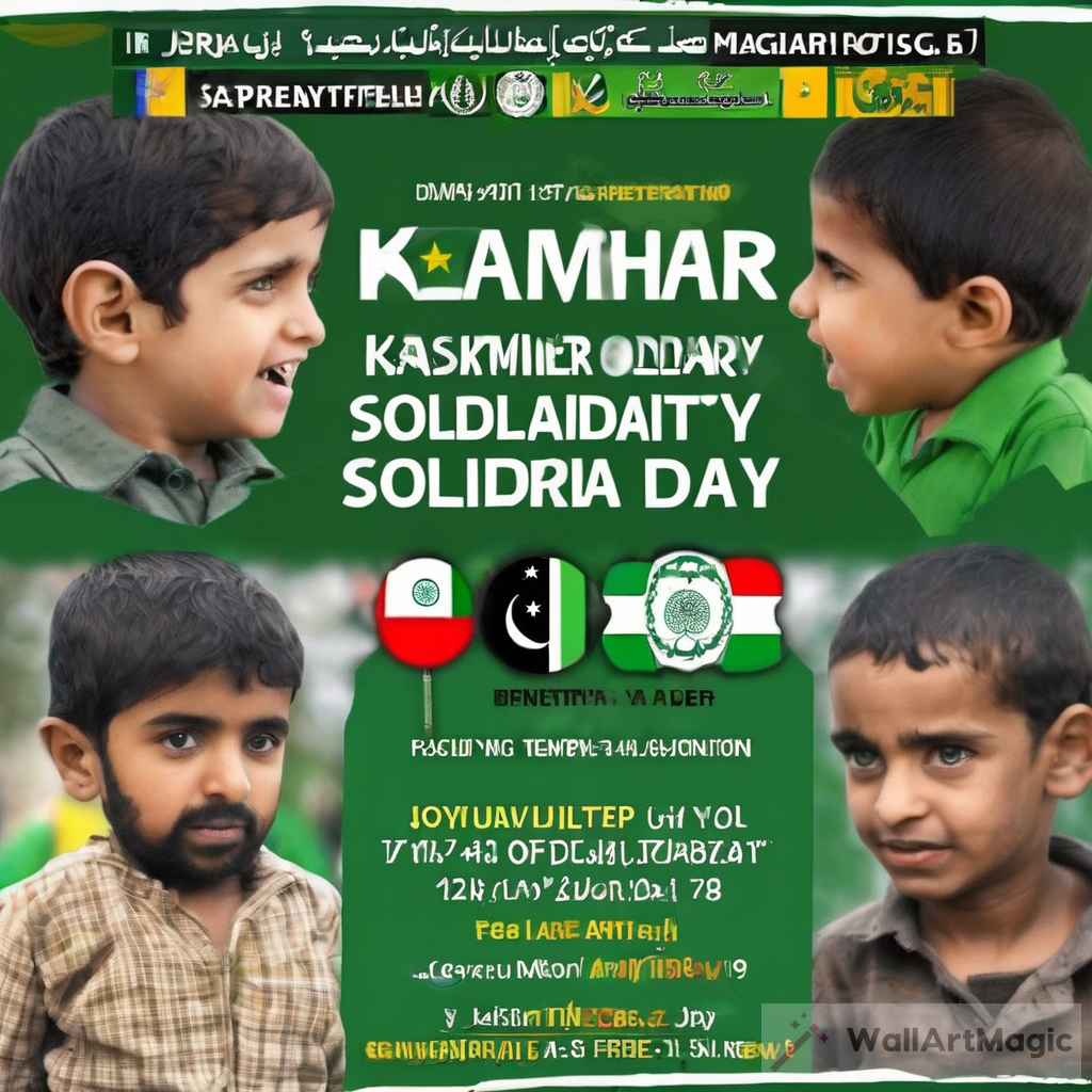 Celebrate Kashmir Solidarity Day with this Captivating Facebook Poster