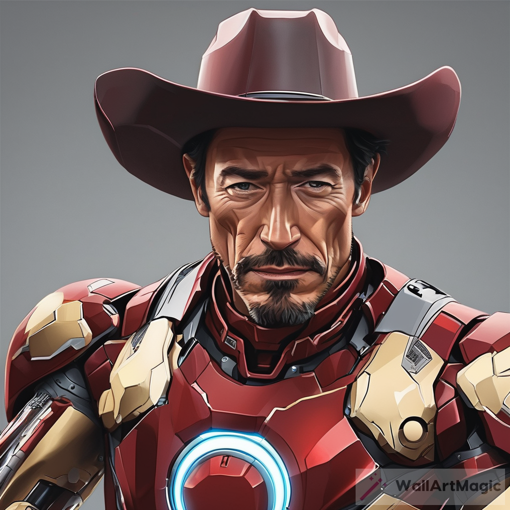 Ironman Cowboy: A Fusion of Marvel and the Wild West