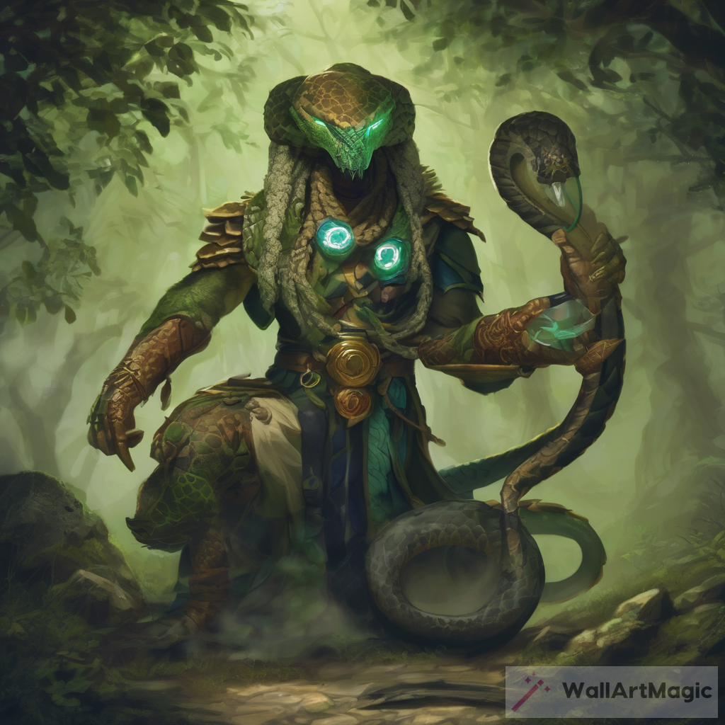 The Enigmatic World of Druid and Cobra Art