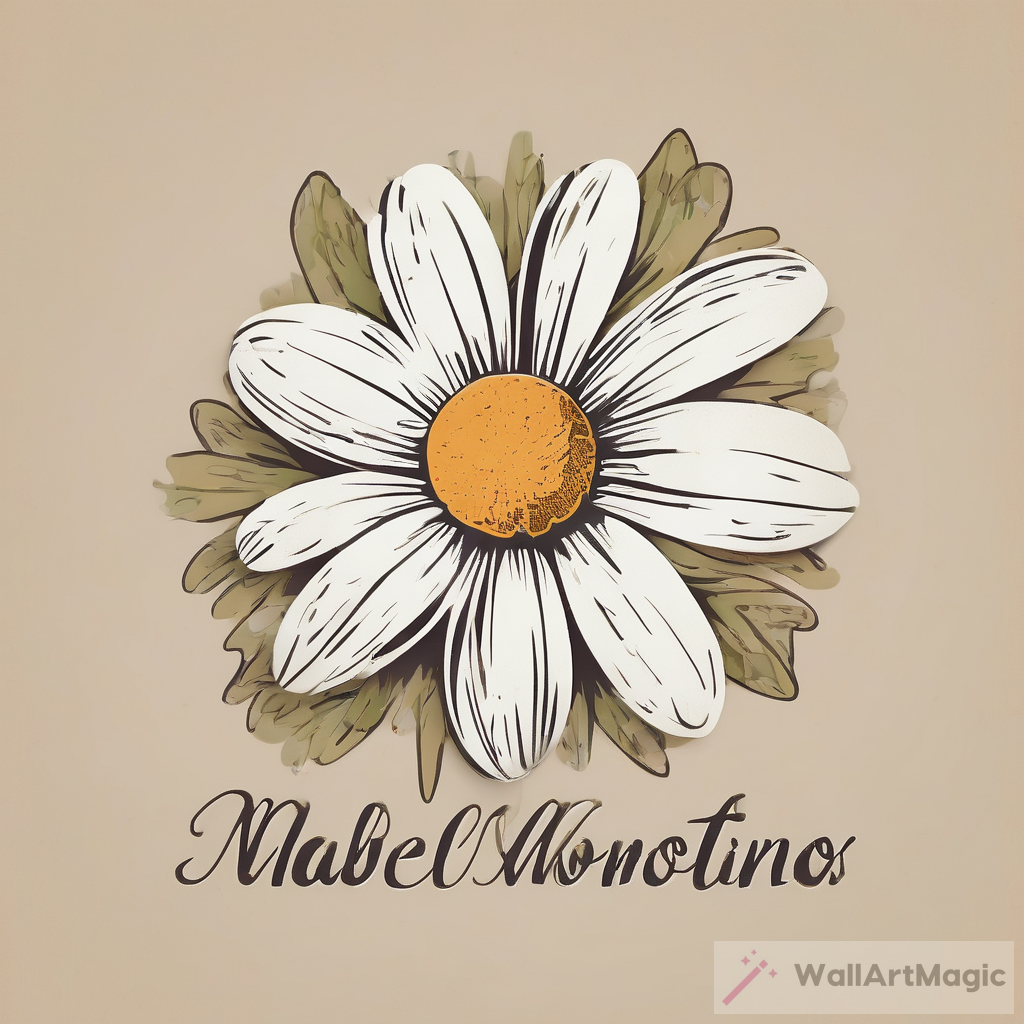 Mabel Montoto Creations: Embracing the 60s with Daisy Flower Logo