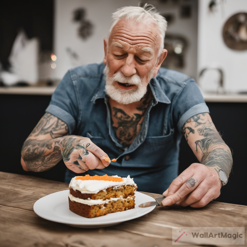 The Aging Inked Gentleman and his Delectable Carrot Cake