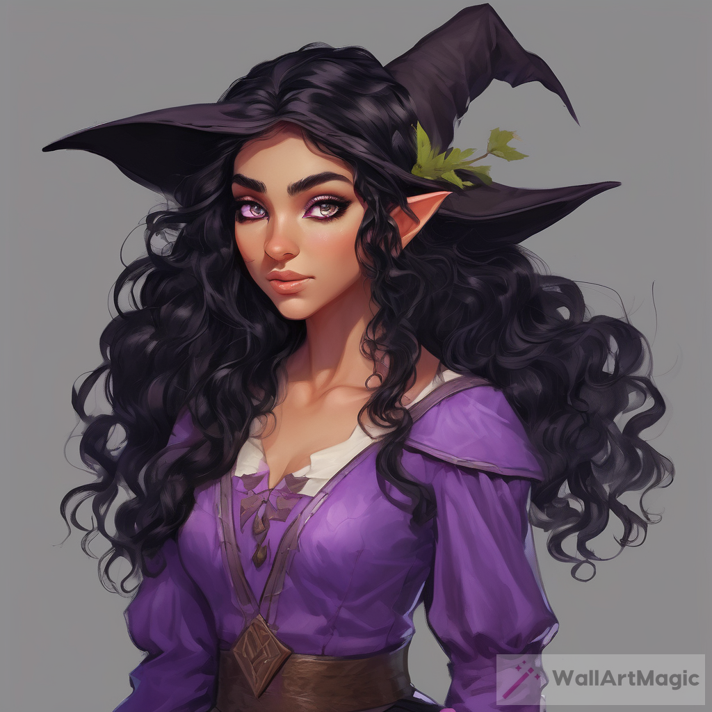 The Enchanting Tale of a Half Elf Witch