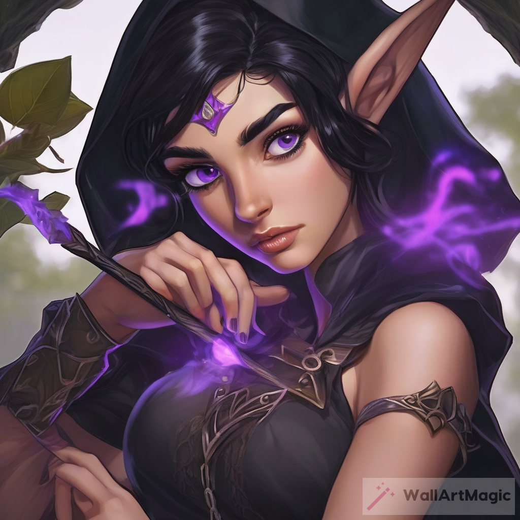 Unveiling the Enigmatic Power of the Half-Elf Witch