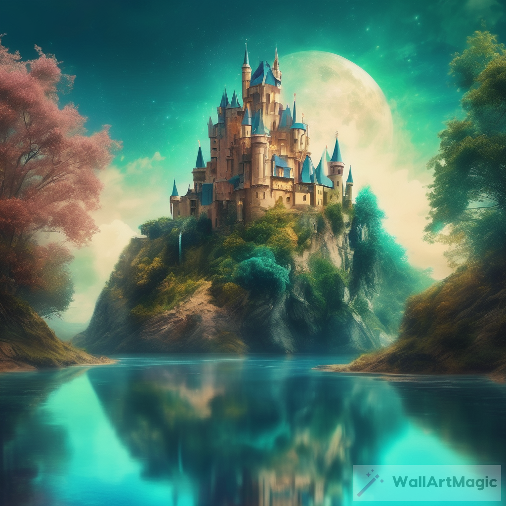 Discover the Enchanting Majesty of a Magical Castle on a Cliff