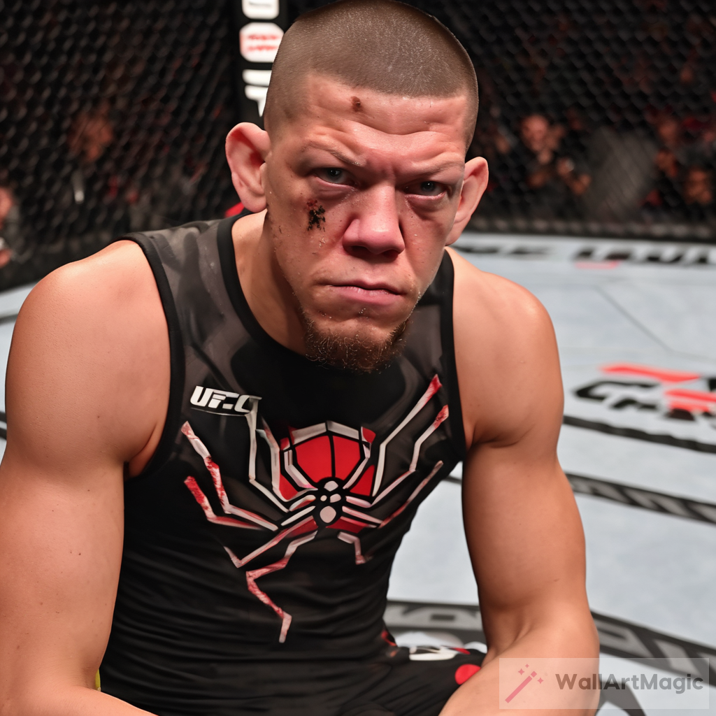 The Unconventional Nate Diaz: An Artistic Marvel