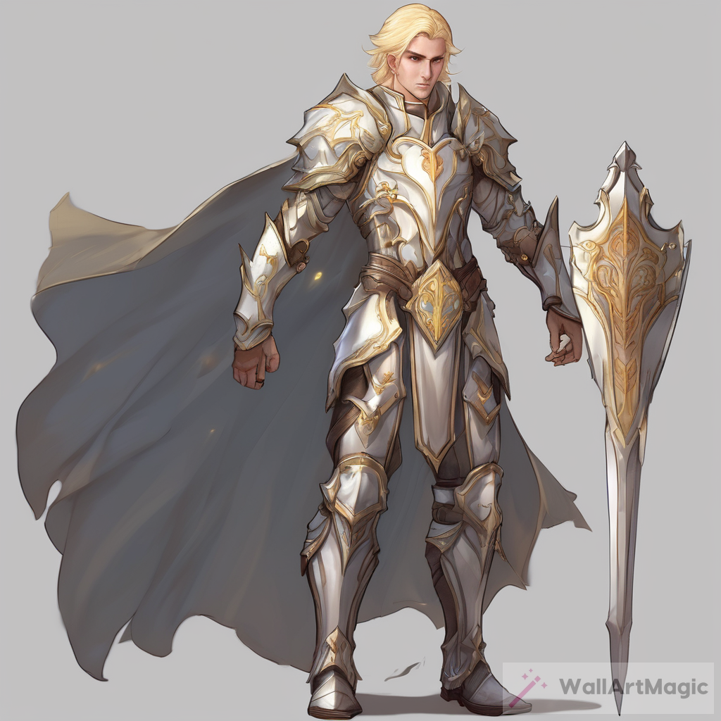 The Paladin's Journey: A Tale of a Semi Elf Male Warrior