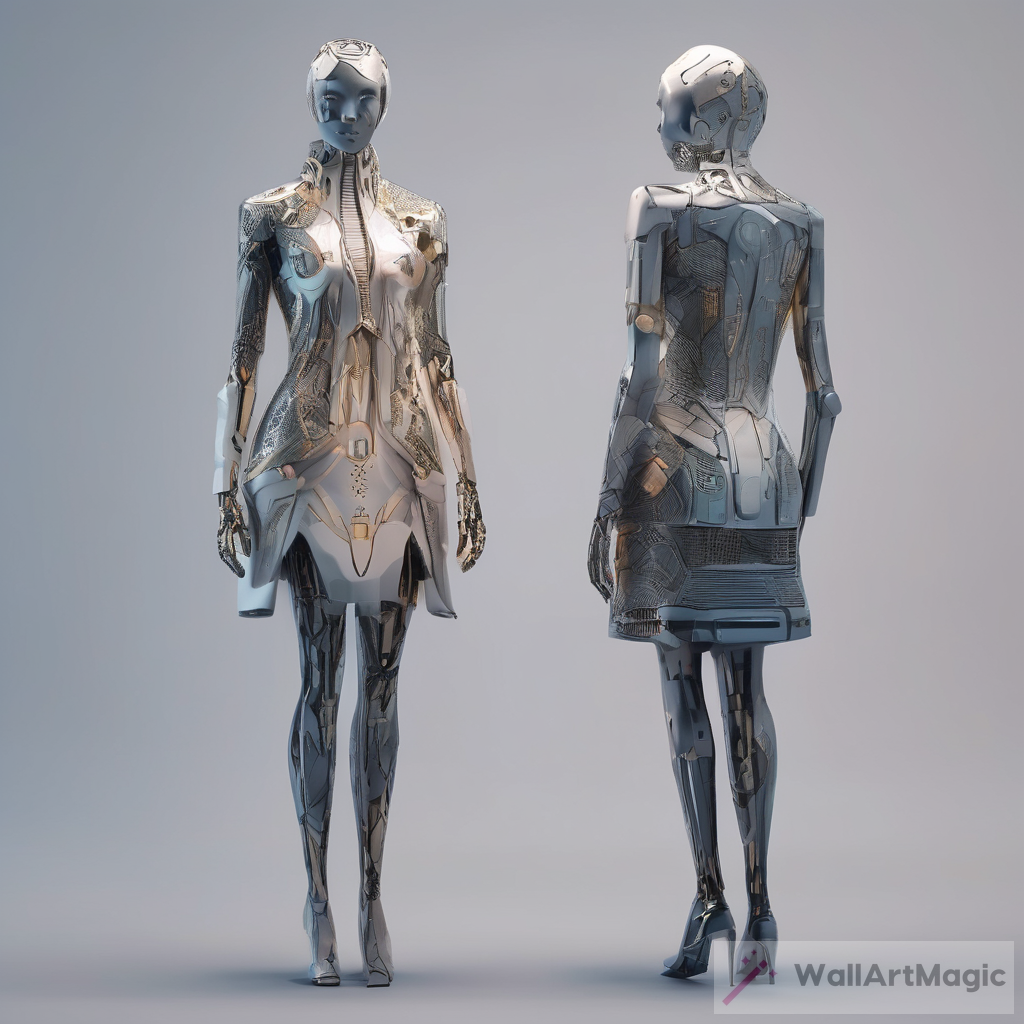 Artificial Intelligence-Inspired Clothing Design in Stylized Figurine