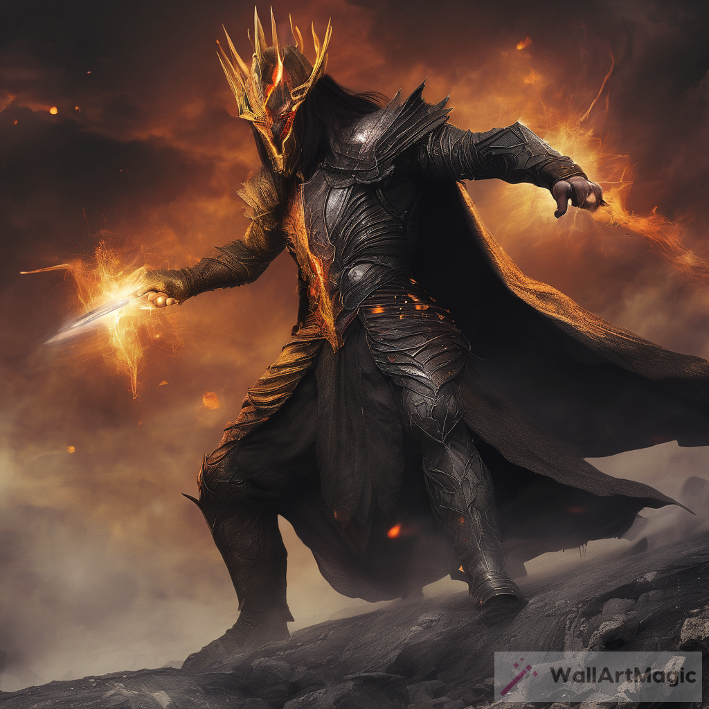 The Battle of Zahak vs Sauron: A Clash of Evil Titans