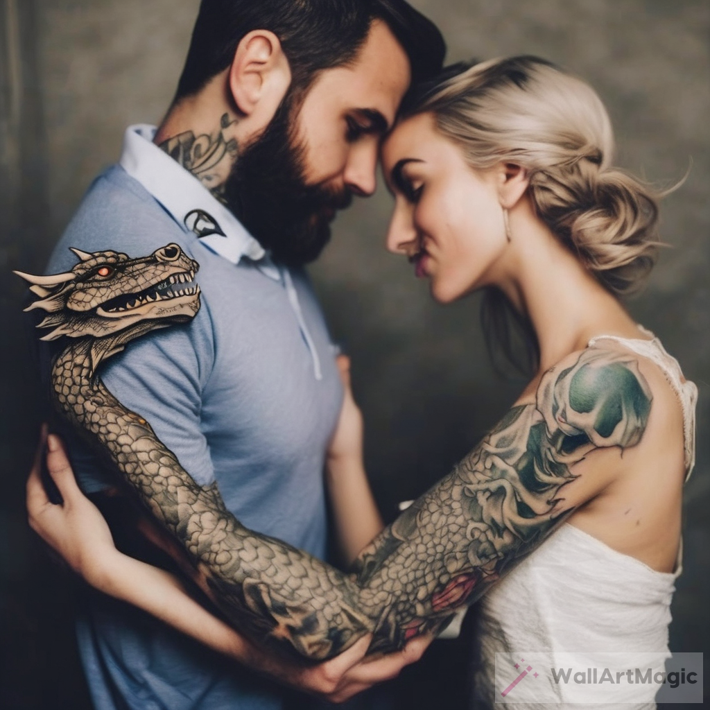 Love and Art: A Tattooed Dragon and Intimacy