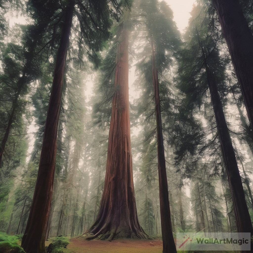 Discover the Serenity of Heaven: Beautiful Big Trees | Art Blog