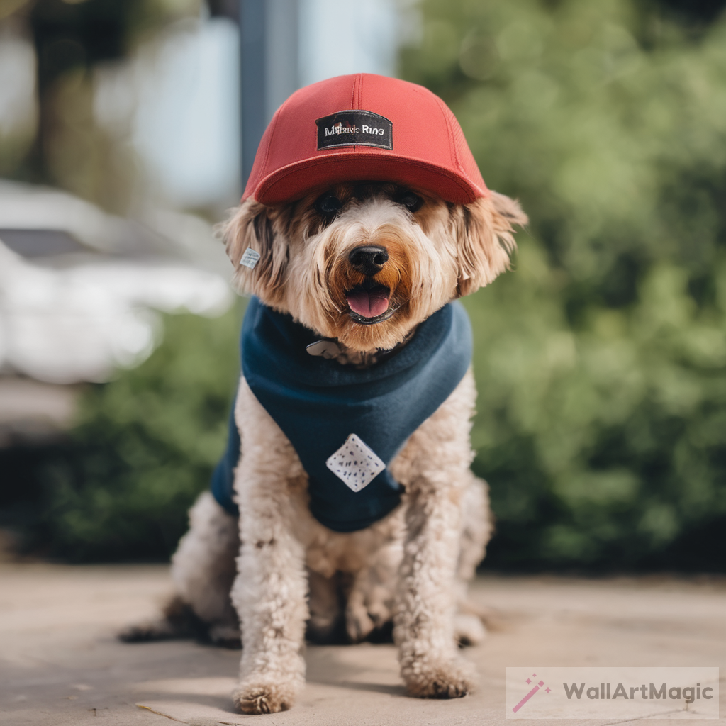 A Fashionable Canine: The Art of a Dog Wearing a Hat