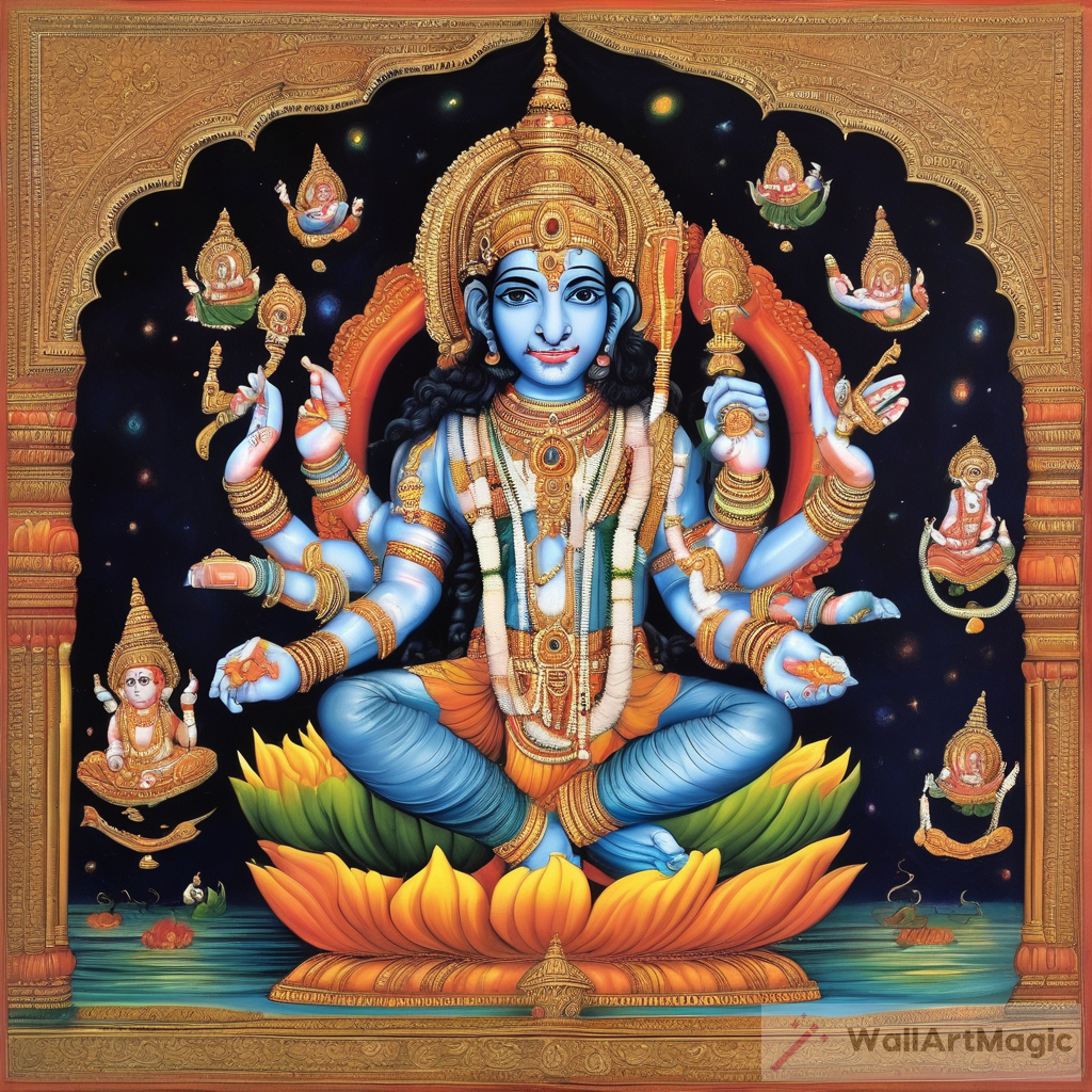 Vishnu Autar Machali: A Majestic Piece of Art