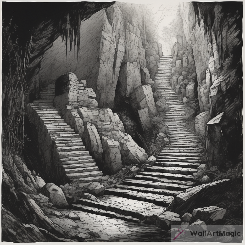 Stairs into the Abyss: Exploring The Dark Ravine of Imagination