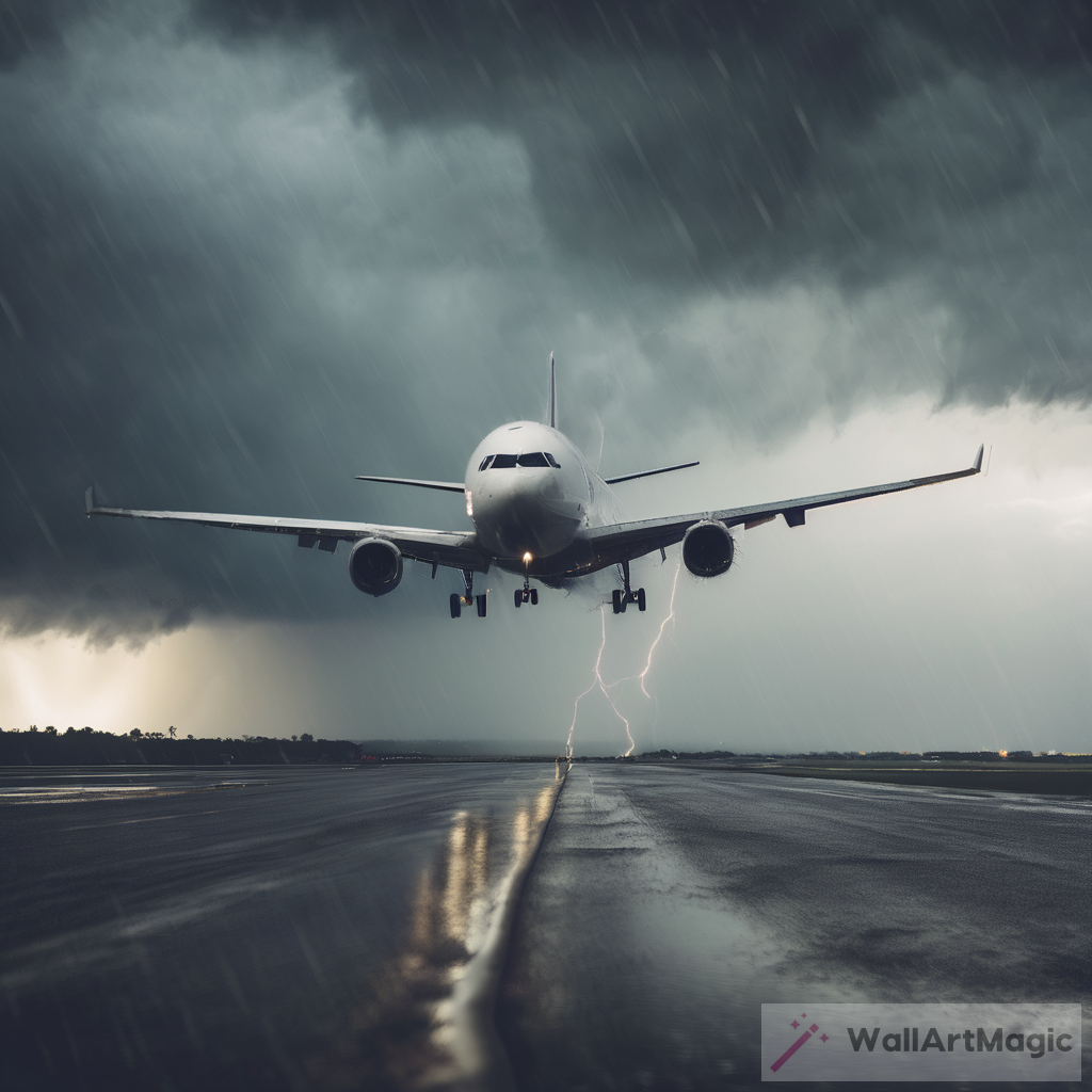 Airplane in Storm: A Thrilling Journey through Turbulence