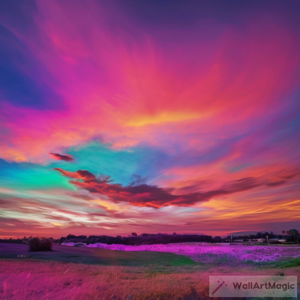 Vibrant Hues: Exploring the Wonders of a Colorful Sky