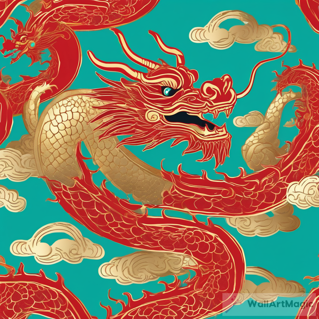 Captivating Dragons - A Vibrant Celebration of Lunar Chinese New Year