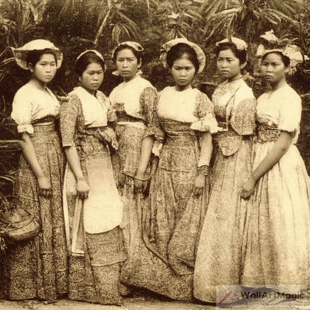 19th Century Ladies: A Glimpse into Filipino Art