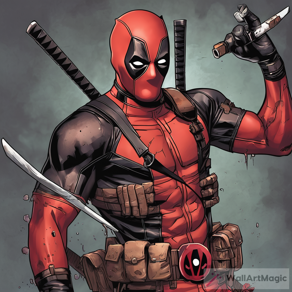 The Merc with a Mouth: An Artistic Tribute to Deadpool