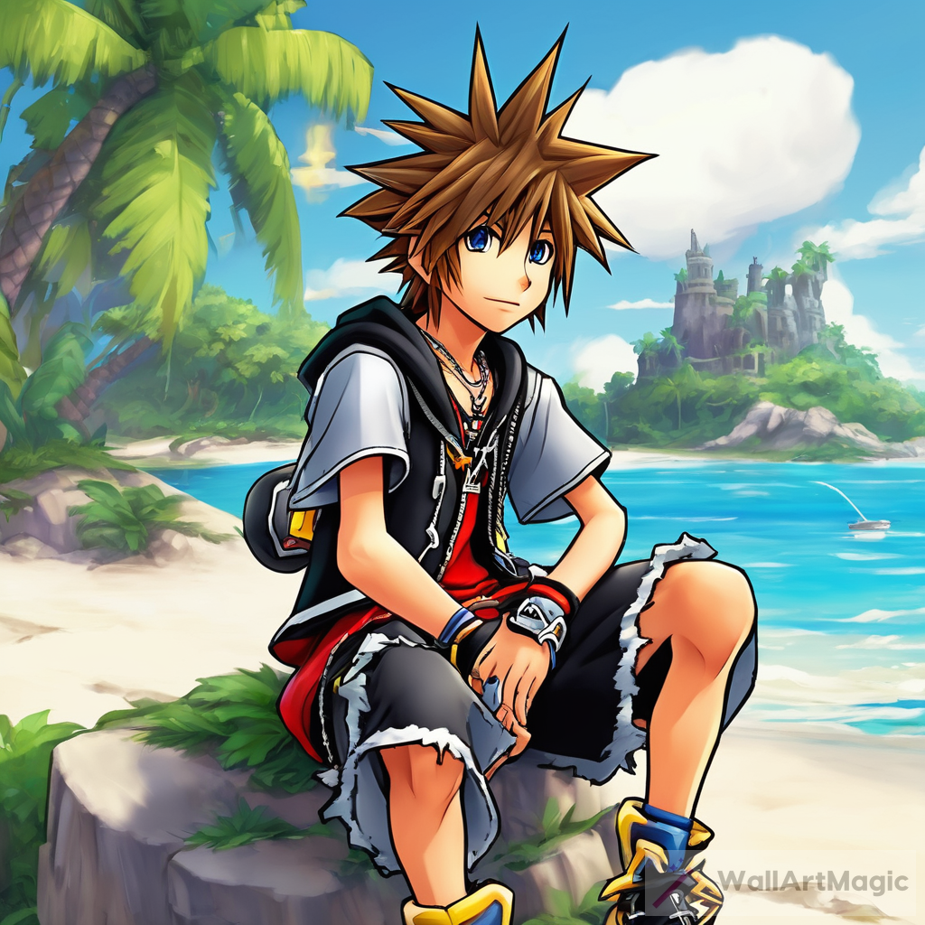 Sora Kingdom Hearts Island Adventure
