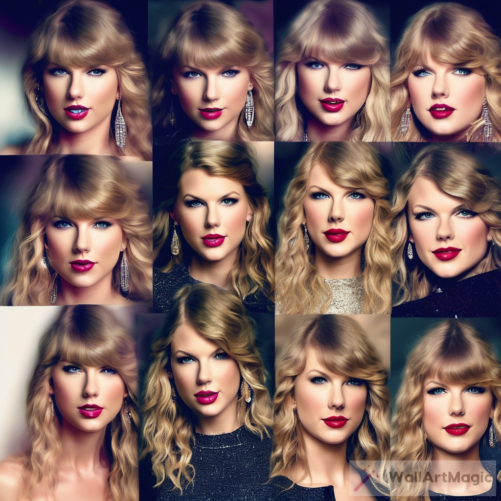 Captivating Taylor Swift AI Photo Artwork