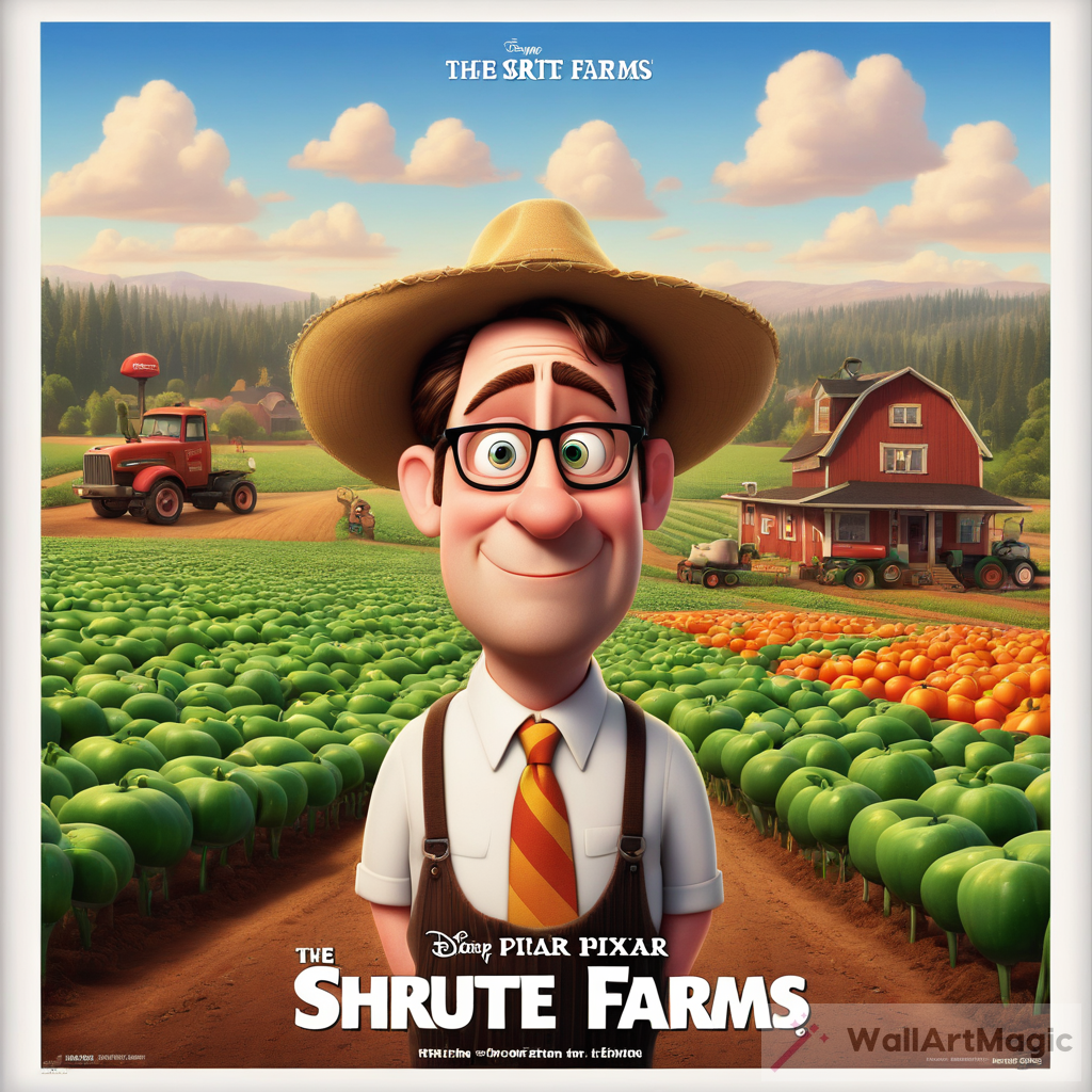 Shrute Farms x Pixar: The Office Mashup