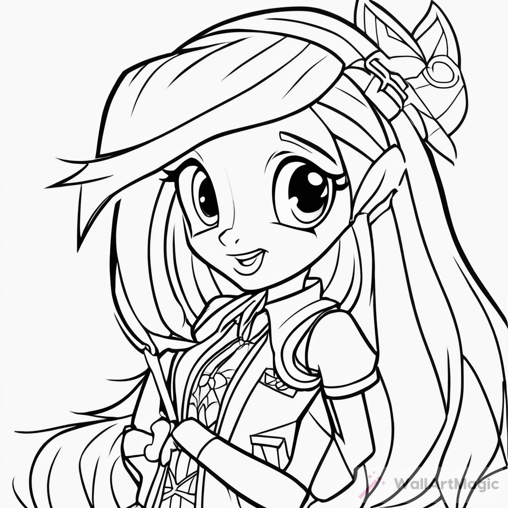 Color My Little Pony Equestria Girls Page