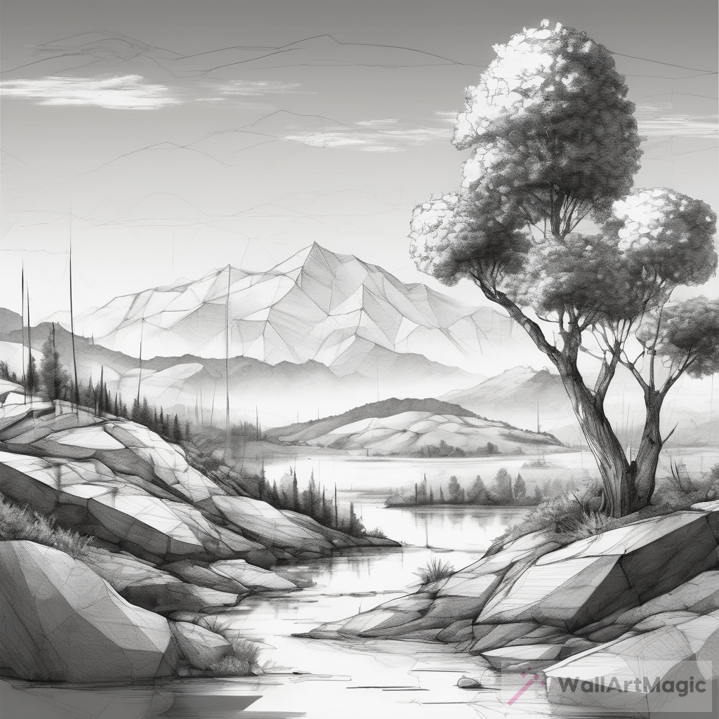 Creating Landscape Scenery: Point Geometry Drawing
