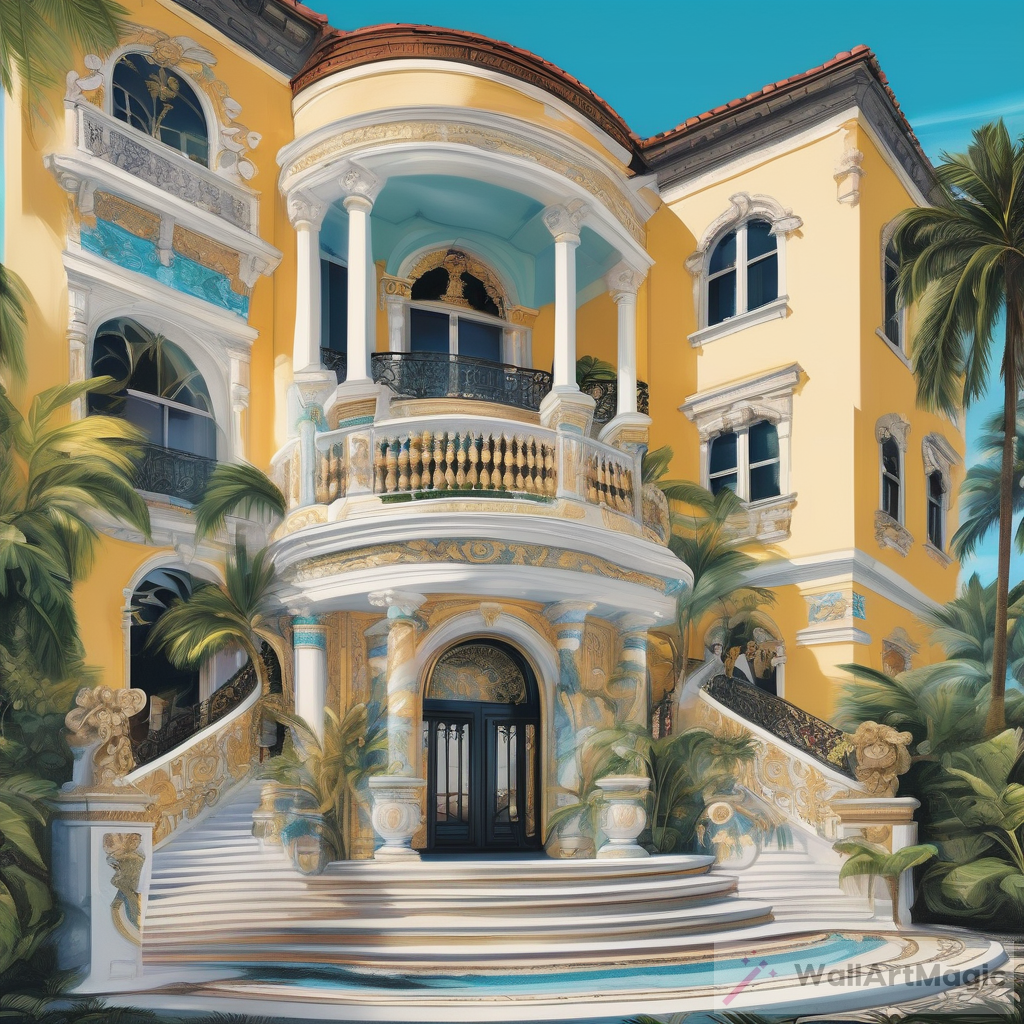Opulent Versace Mansion: Luxury Living & Fashion Icon