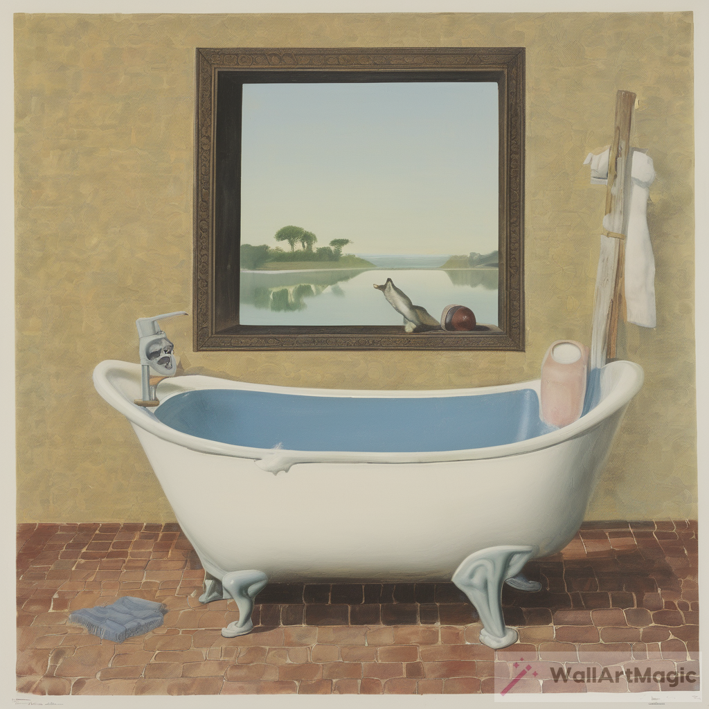 Fernando Botero's El Bano (The Bath) 1979