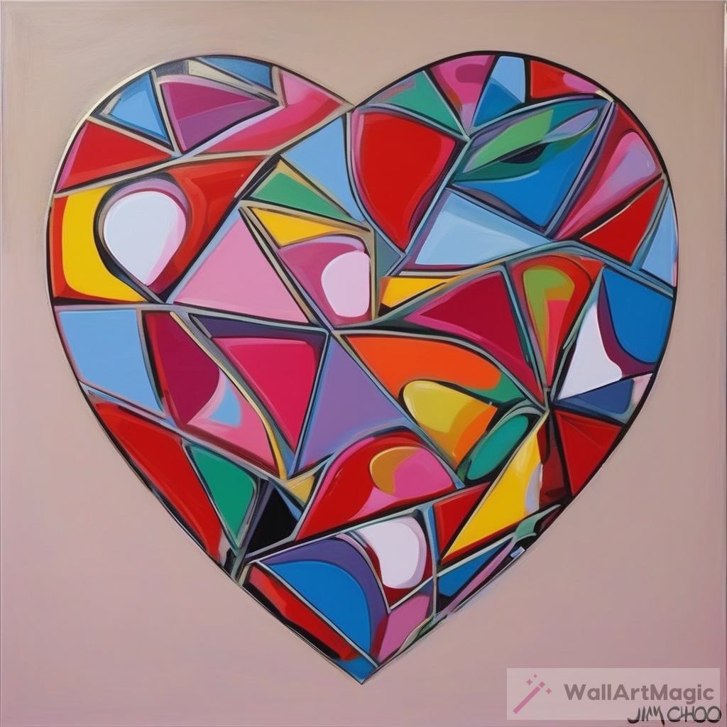 My Jimmy Choo Heart Artwork