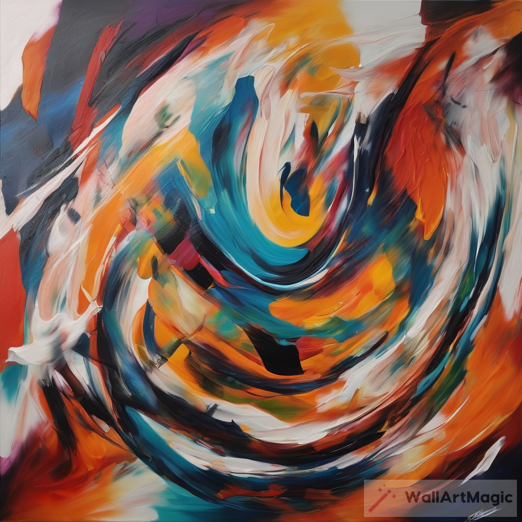 Vibrant Abstract Painting: A Celebration of Creativity