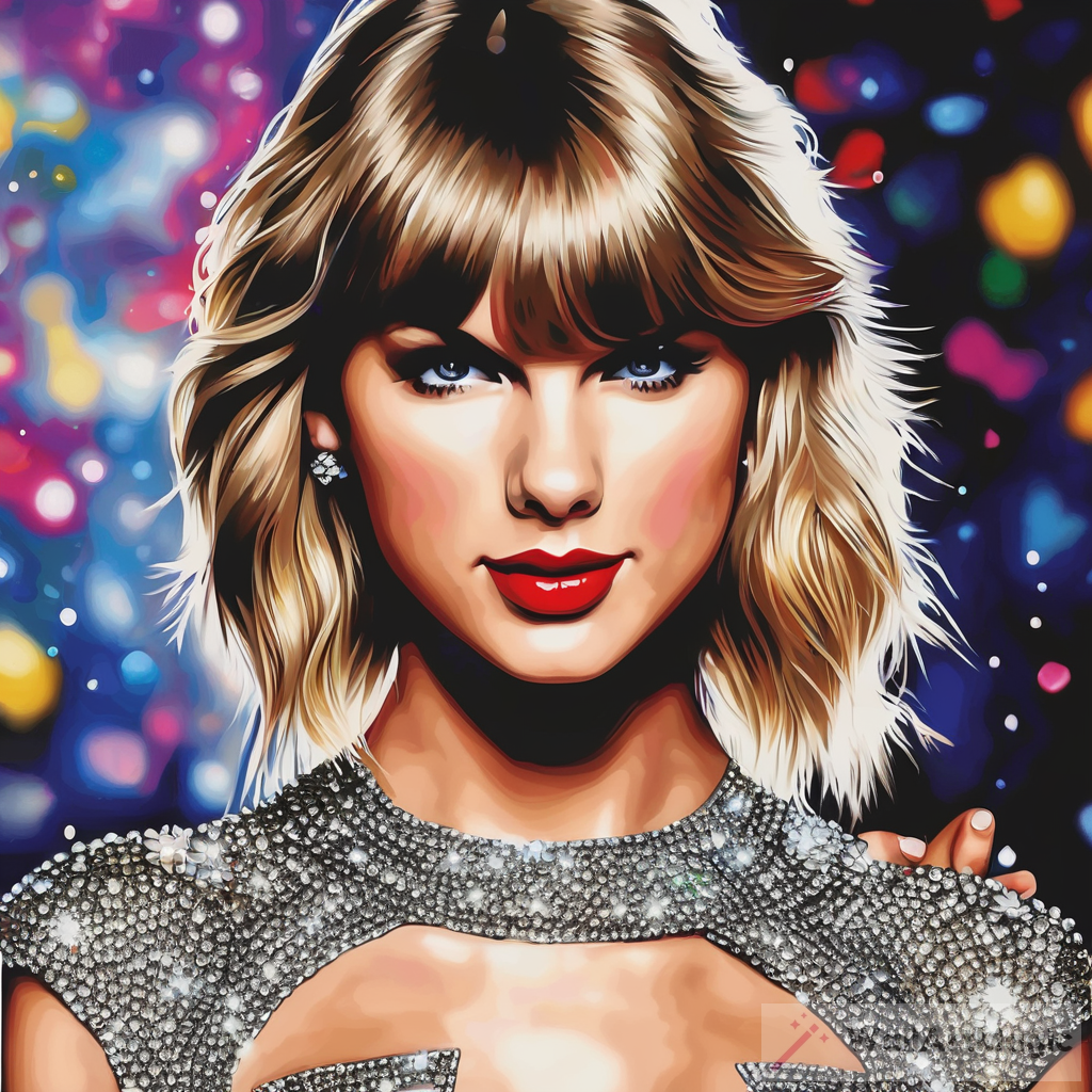Taylor Swift Diamond Painting Kit - Craft Your Own Pop Star Masterpiece