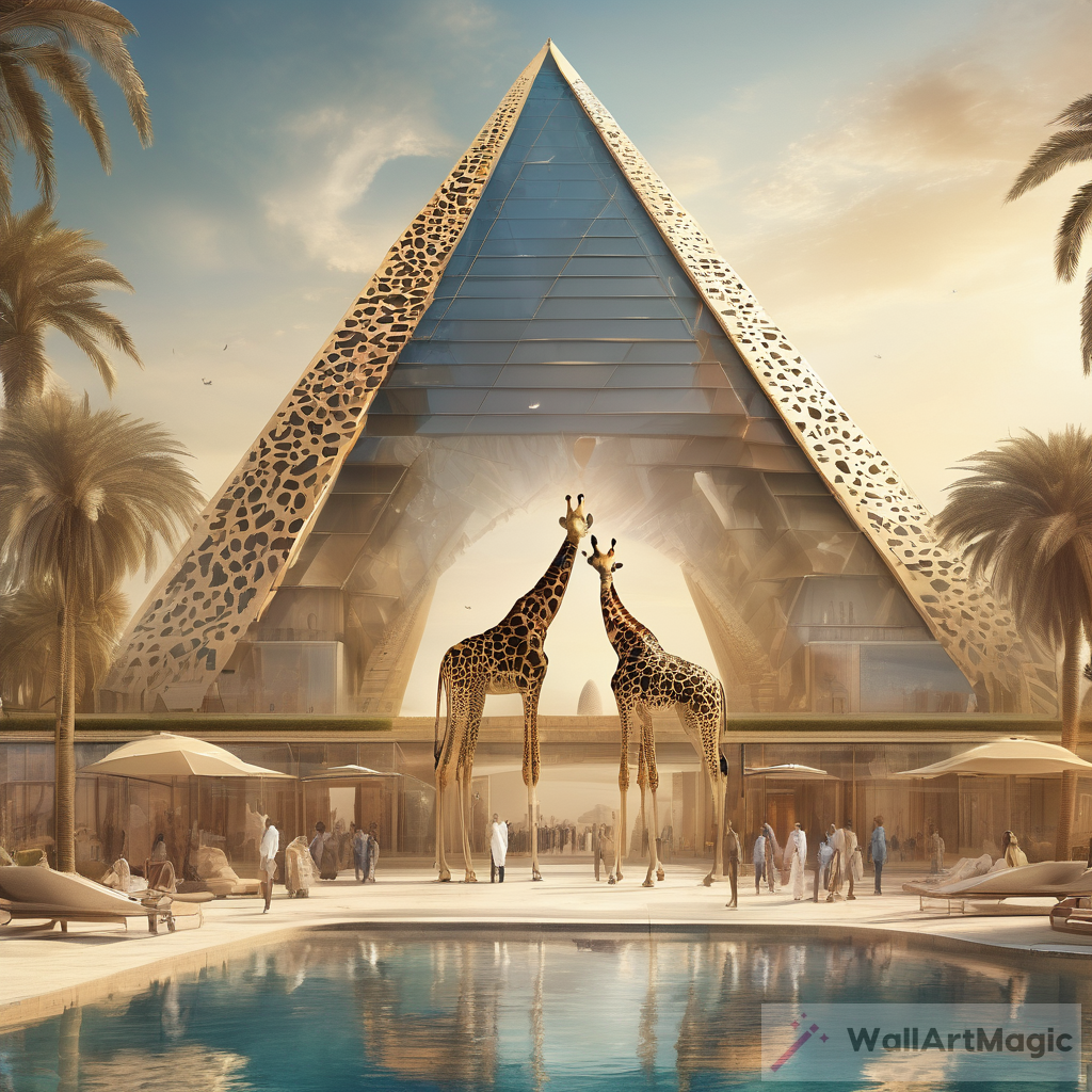 Futuristic Beauty of Dubai: Ziggurat Pyramid Concept