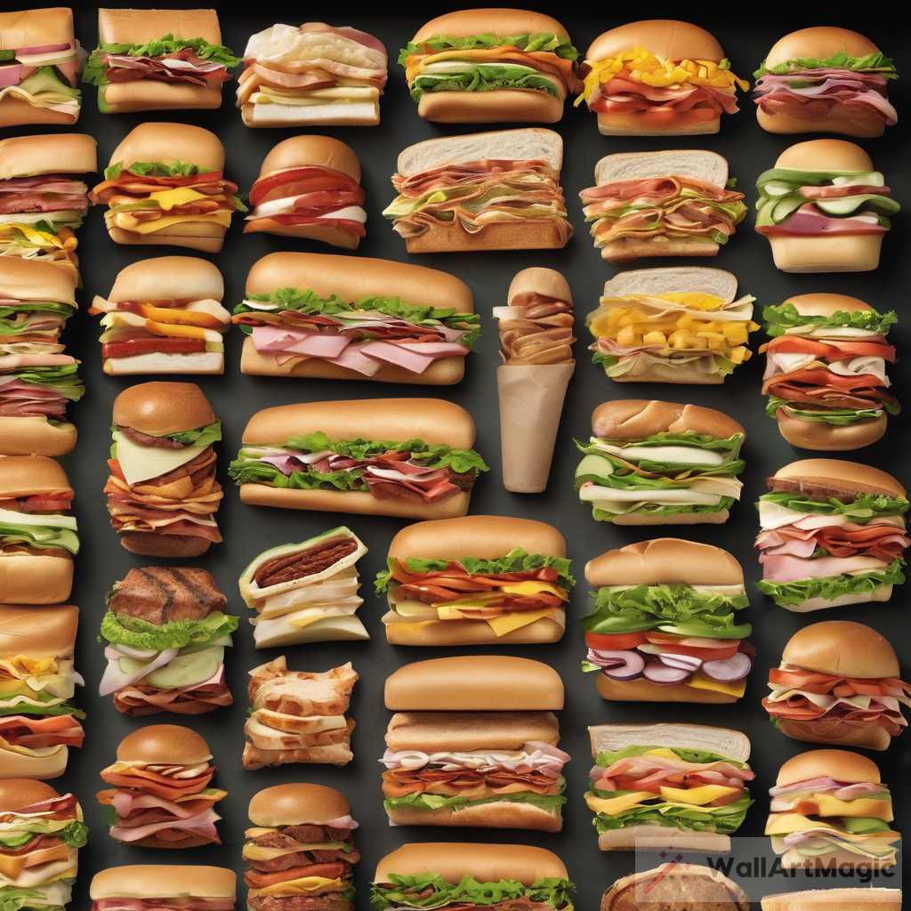 Art of Sandwiches: Subway's Fresh and Customizable Creations