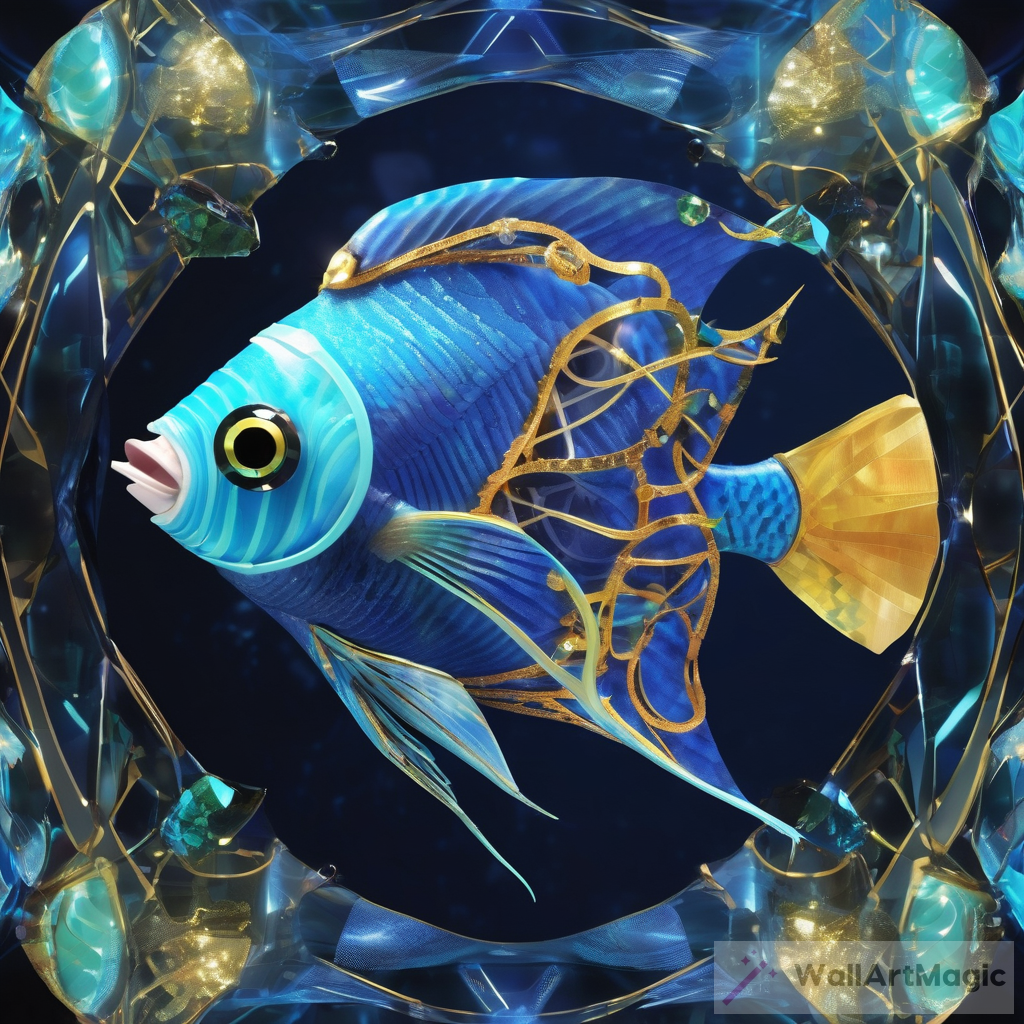 Virtual Reality Angelfish: Futuristic Underwater Jewelry