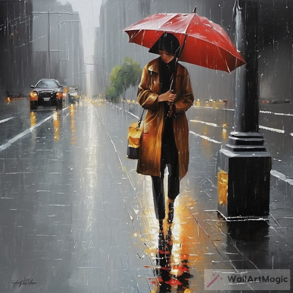 Captivating Beauty of Rain Paintings