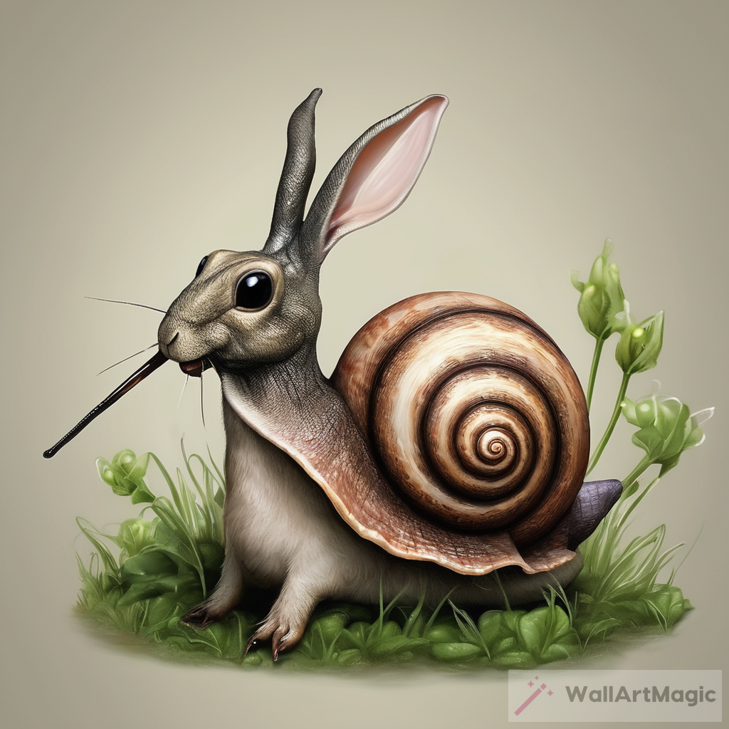 Snail Rabbit Art: Mesmerizing Fusion