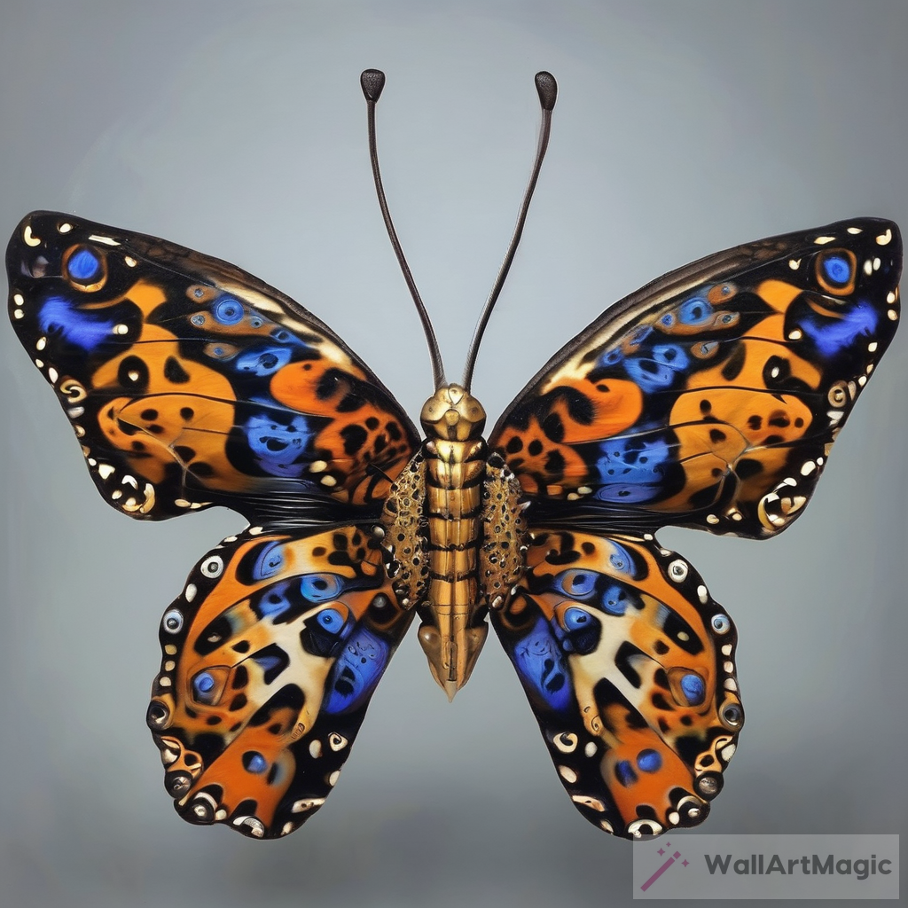 Mesmerizing Jaguar Butterfly Artwork