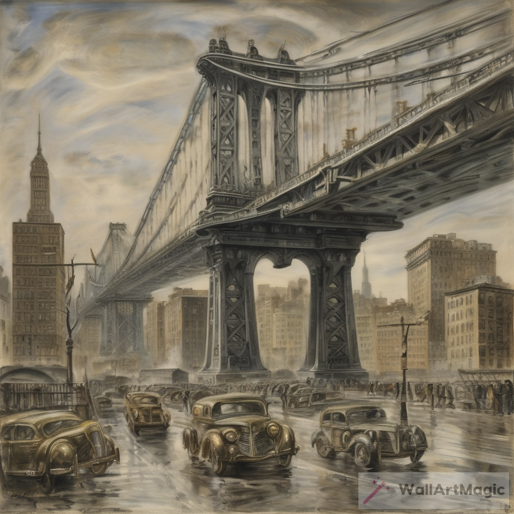 Reginald Marsh: Manhattan Bridge 1938