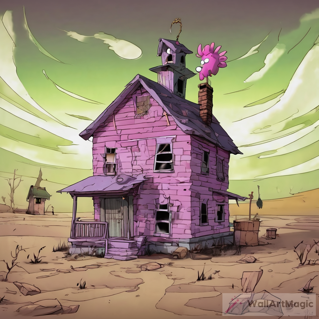 Courage the Cowardly Dog House: Bravery in the Face of Fear
