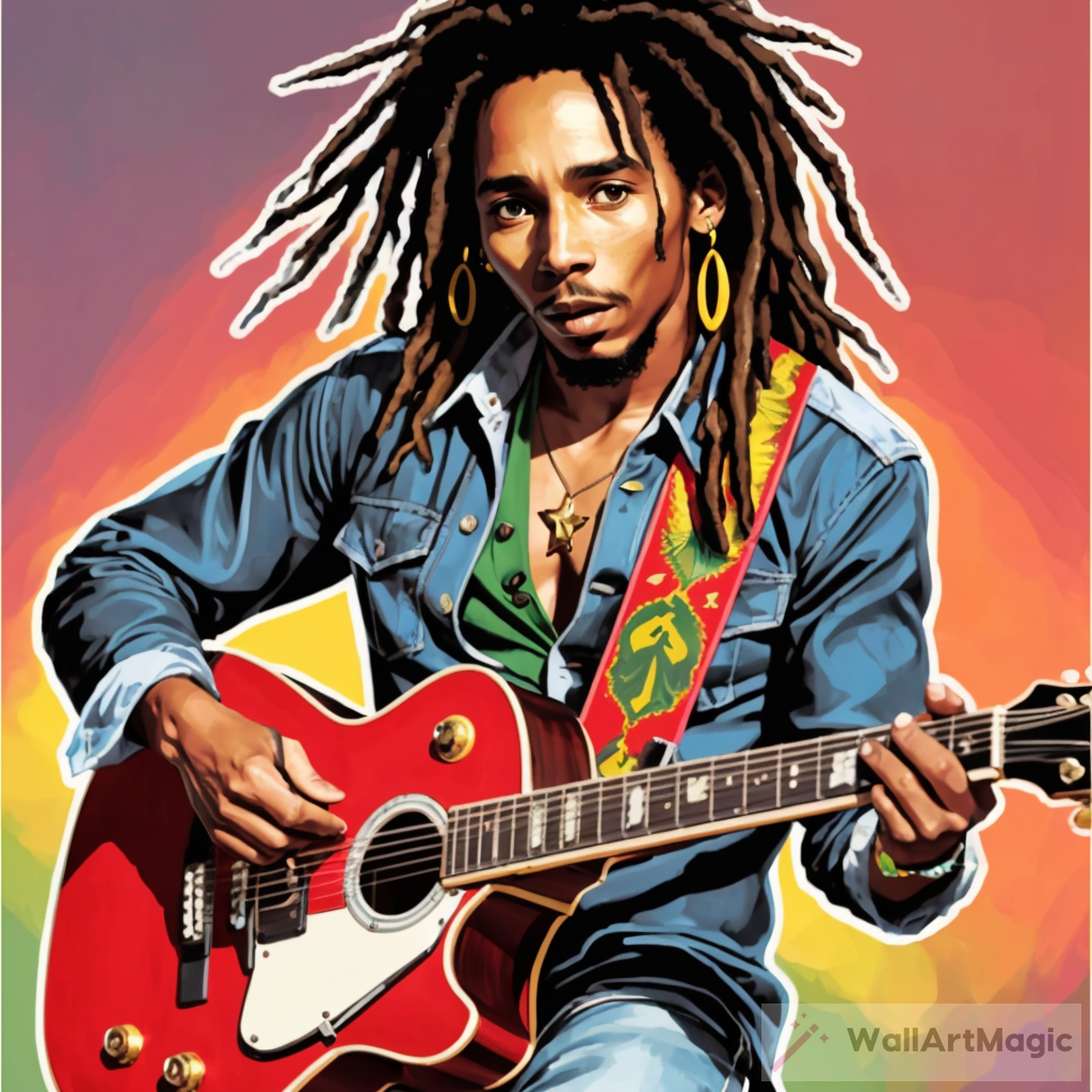 Bob Marley Guitar Legacy - Peaceful Music Revolution