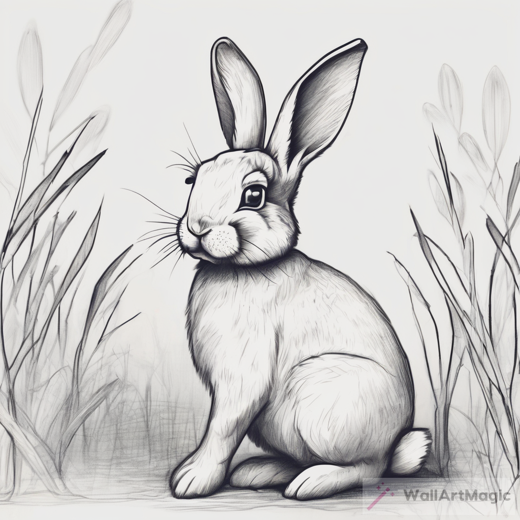 Easy Bunny Drawing Tutorial