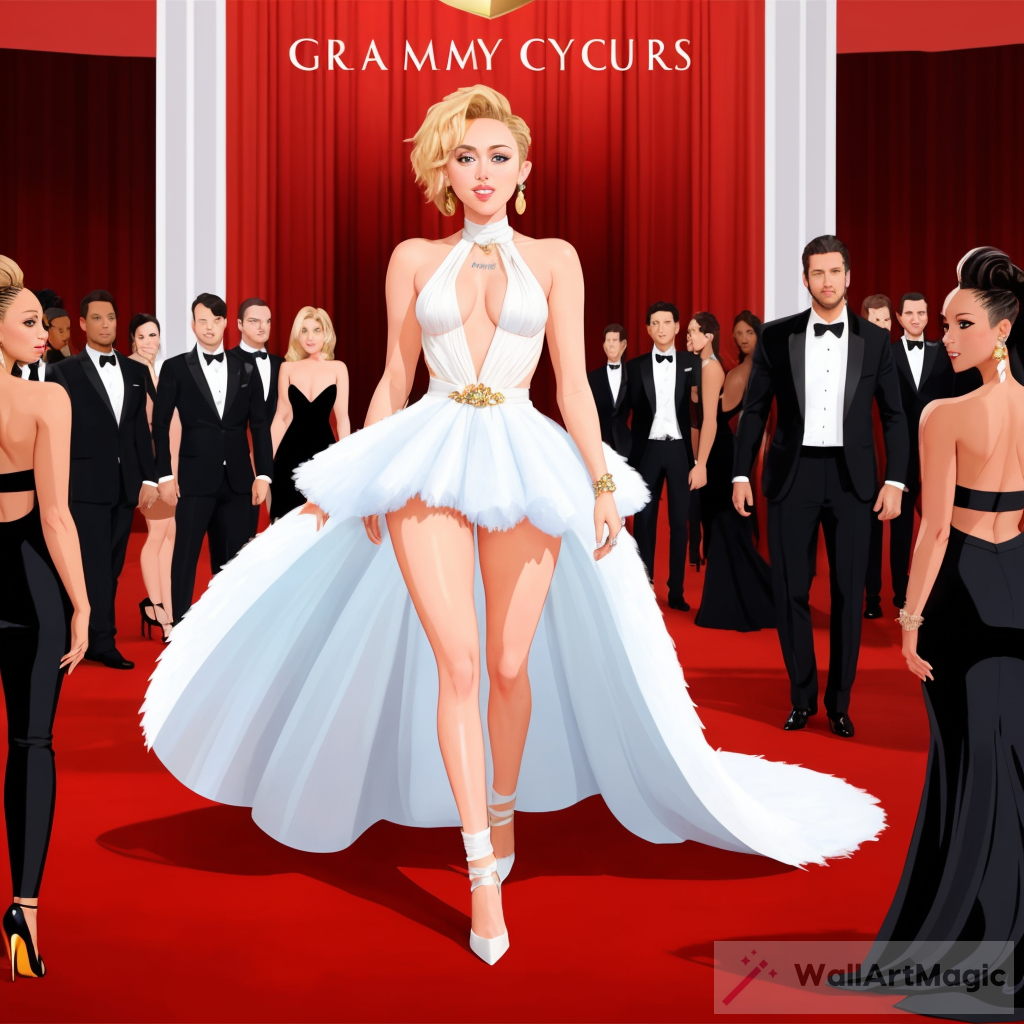 Miley Cyrus Grammys Red Carpet: Bold Fashion Choices