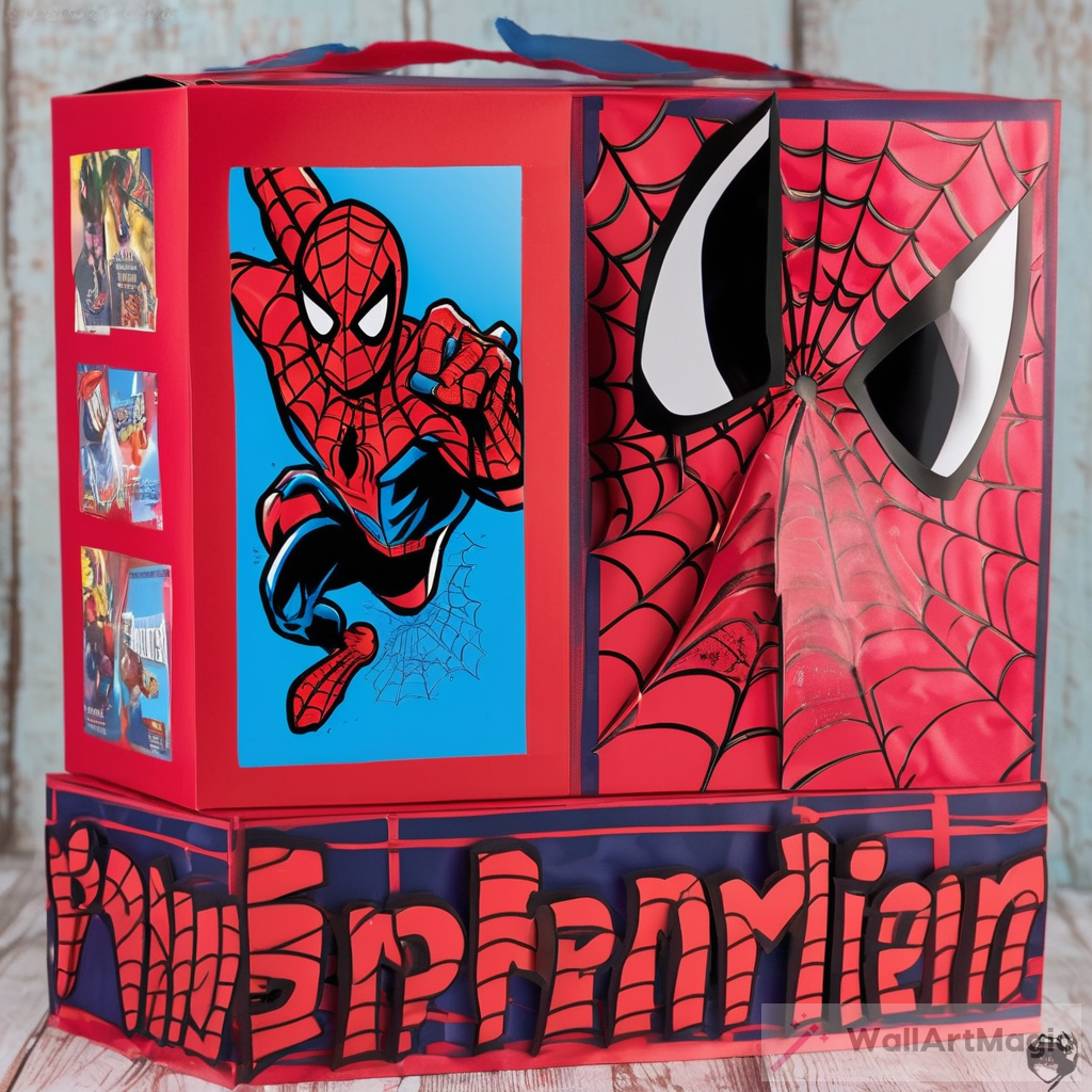 DIY Spiderman Valentine Box Craft Idea