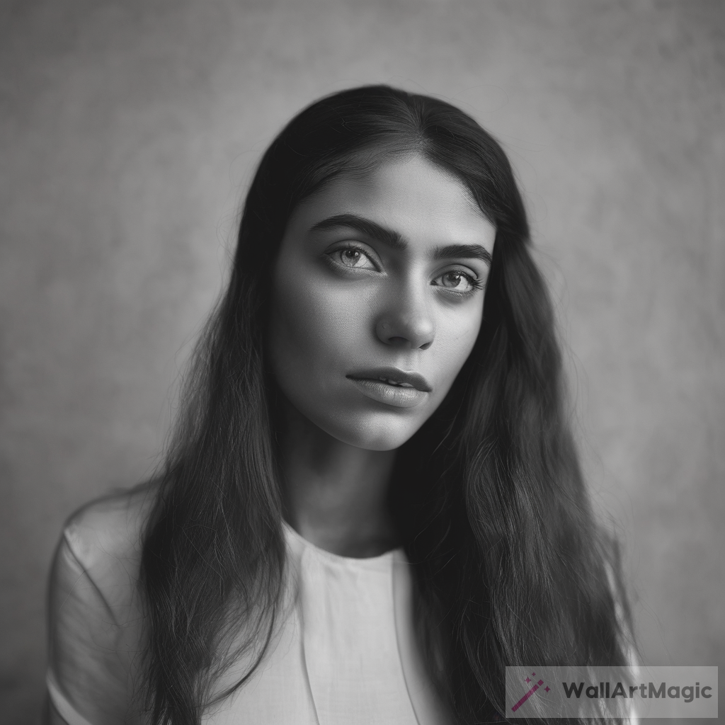 Capturing Beauty: Black and White Portraits
