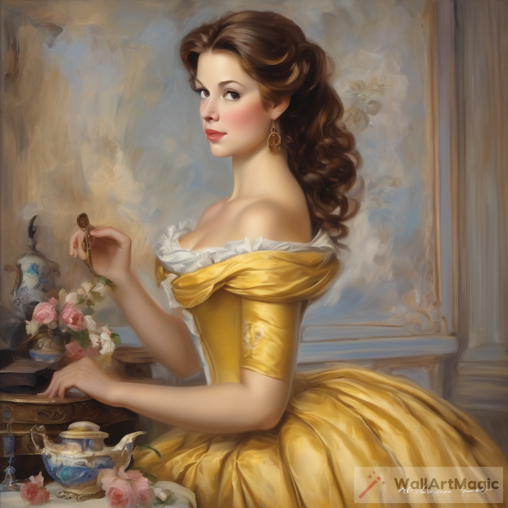 Elegance of Belle: Art Muse - Beauty and Grace