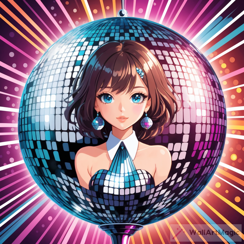 Elevate Party Vibes with Disco Ball Clipart